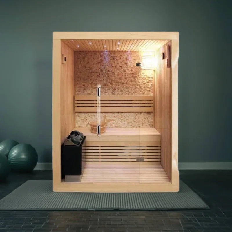 3 - Person Traditional Steam Sauna in Hemlock